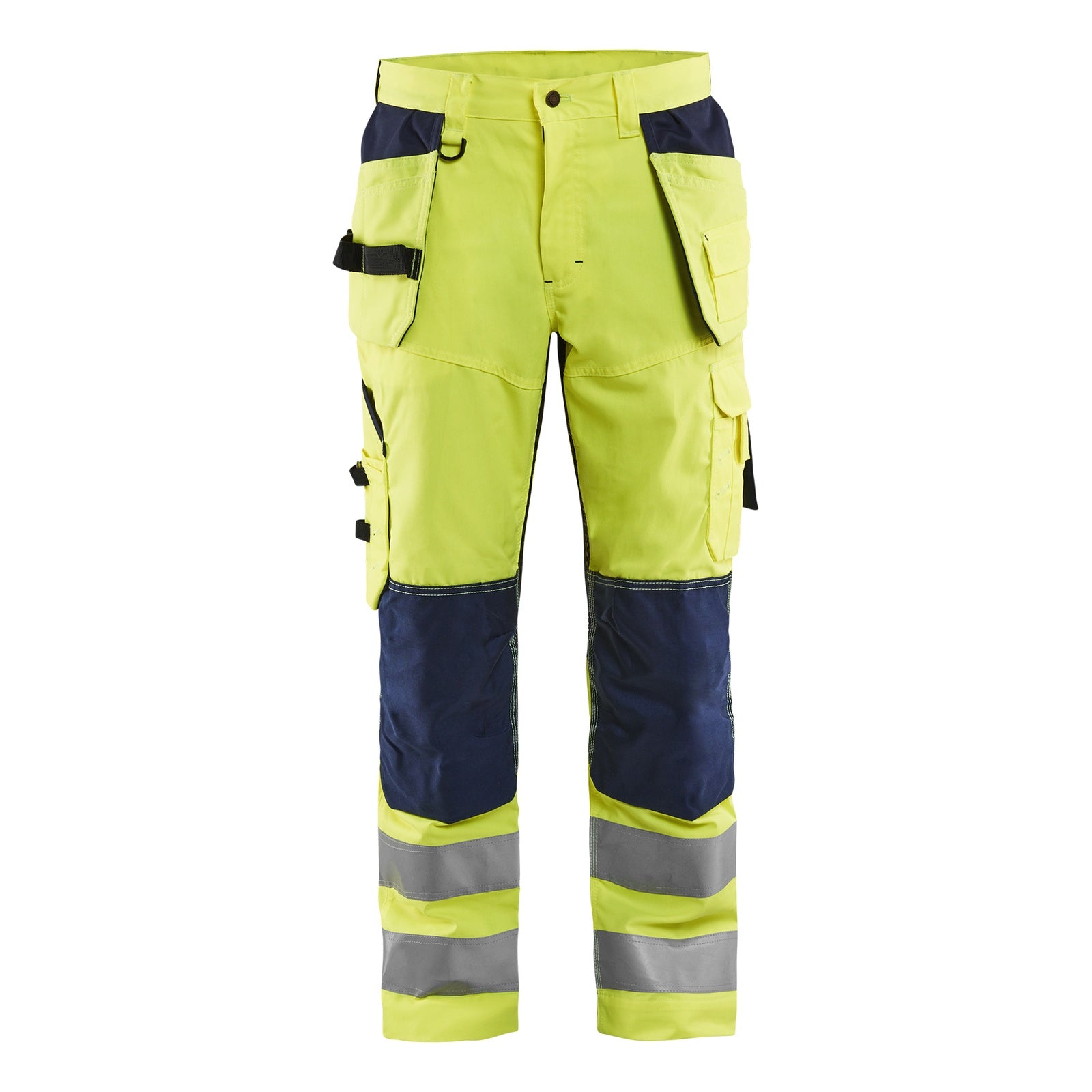 Blaklader BLAKLADER 15651811 | Ventilated Hi Vis trousers Hi Vis Reflective Work Trousers Men - Mesh Panels - 156518113389
