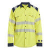 Blaklader BLAKLADER 32391517 Multinorm shirt Hi Vis Reflective Long Sleeve Work Shirt MEN - Flame Retardant - 323915173389