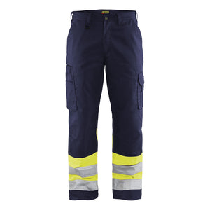 Blaklader BLAKLADER 15641811 | Hi Vis trousers Hi Vis Reflective Work Trousers Men - twill fabric - 156418118933