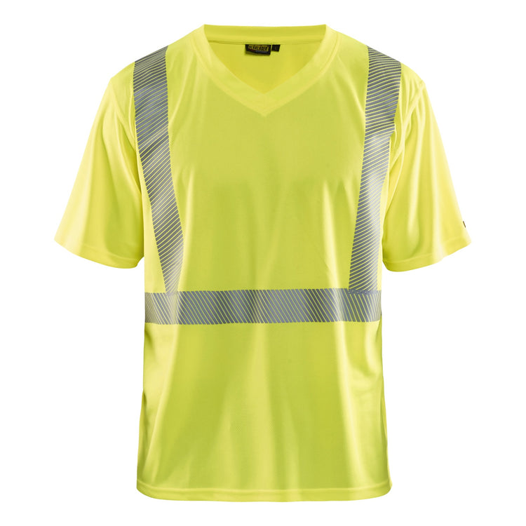 Blaklader BLAKLADER 33861013 Hi Vis UV protected T shirt Short Sleeve Work T-Shirt MEN - 100% Polyester - 338610133300
