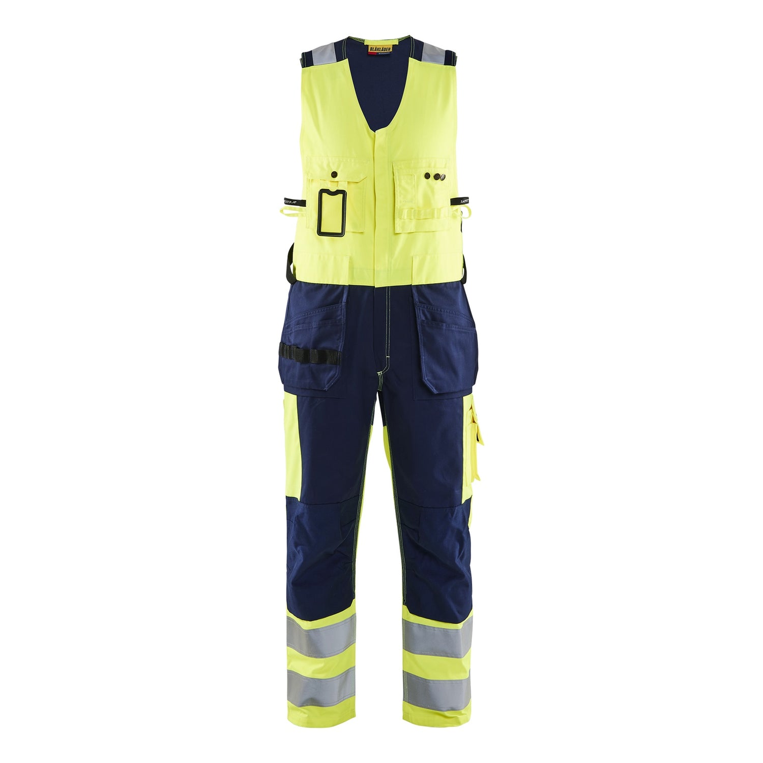 Blaklader BLAKLADER 26531804 Hi Vis Sleeveless Overall Work Overall Men - polyester cotton blend - 265318043389
