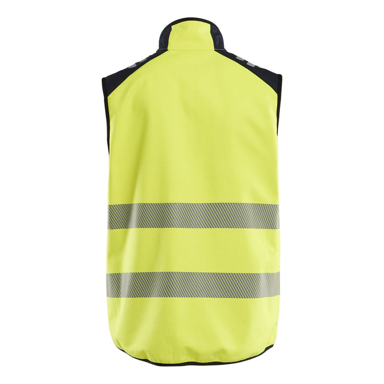 Blaklader BLAKLADER 38491560 MULTINORM SOFTSHELL VEST Hi Vis Reflective Work Softshell Vest MEN - Flame Resistant - 384915603389_2