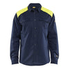 Blaklader BLAKLADER 32381517 Multinorm Shirt Hi Vis Reflective Long Sleeve Work Shirt MEN - Flame Retardant - 323815178933