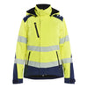 Blaklader BLAKLADER 44012513 Women's Hi vis Lightweight lined Winter Softshell Jacket Hi Vis Reflective Softshell Work Jacket WOMEN - Waterproof - 440125133389