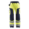 Blaklader BLAKLADER 71551811 | Women's Hi Vis Trousers Hi Vis Reflective Work Trousers Women - twill fabric - 715518113389