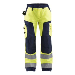 Blaklader BLAKLADER 71551811 | Women's Hi Vis Trousers Hi Vis Reflective Work Trousers Women - twill fabric - 715518113389