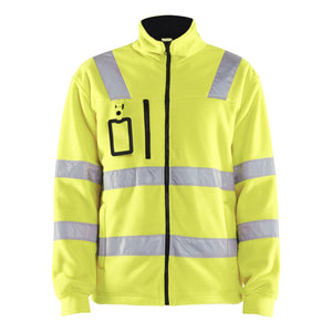 Blaklader BLAKLADER 48532560 Hi Vis Fleece Jacket Work Jacket MEN - Antipilling - 485325603300