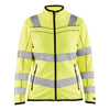Blaklader BLAKLADER 49661010 Women's Hi Vis microfleece jacket Hi Vis Reflective Work Jacket WOMEN - Antipilling Fleece - 496610103300