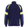 Blaklader BLAKLADER 35671158 Hi Vis Reflective Full Zip Work Sweatshirt MEN - 100% Cotton - 356711588933_2