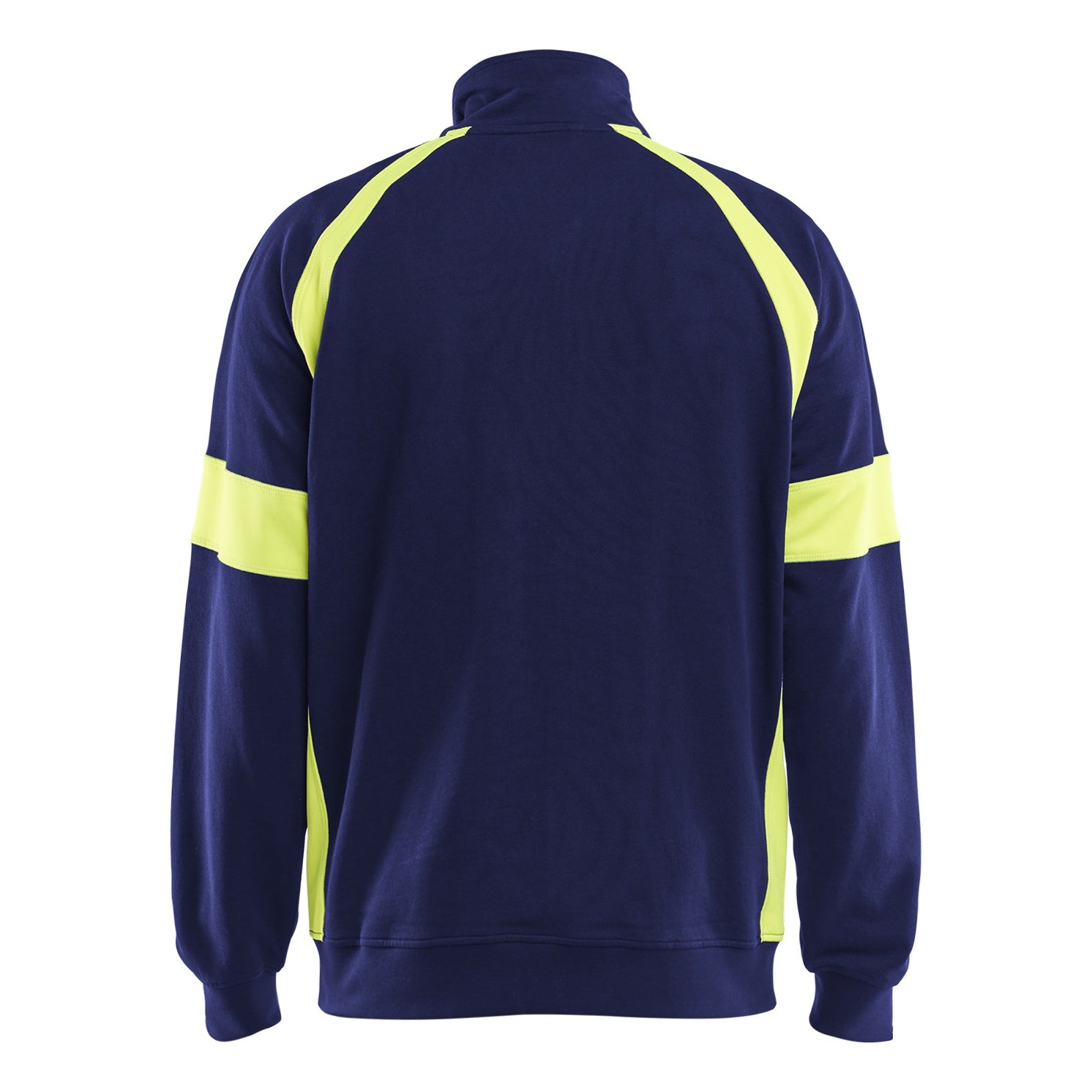 Blaklader BLAKLADER 35671158 Hi Vis Reflective Full Zip Work Sweatshirt MEN - 100% Cotton - 356711588933_2