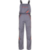 Planam Visline Dungarees zinc/orange/slate - Main