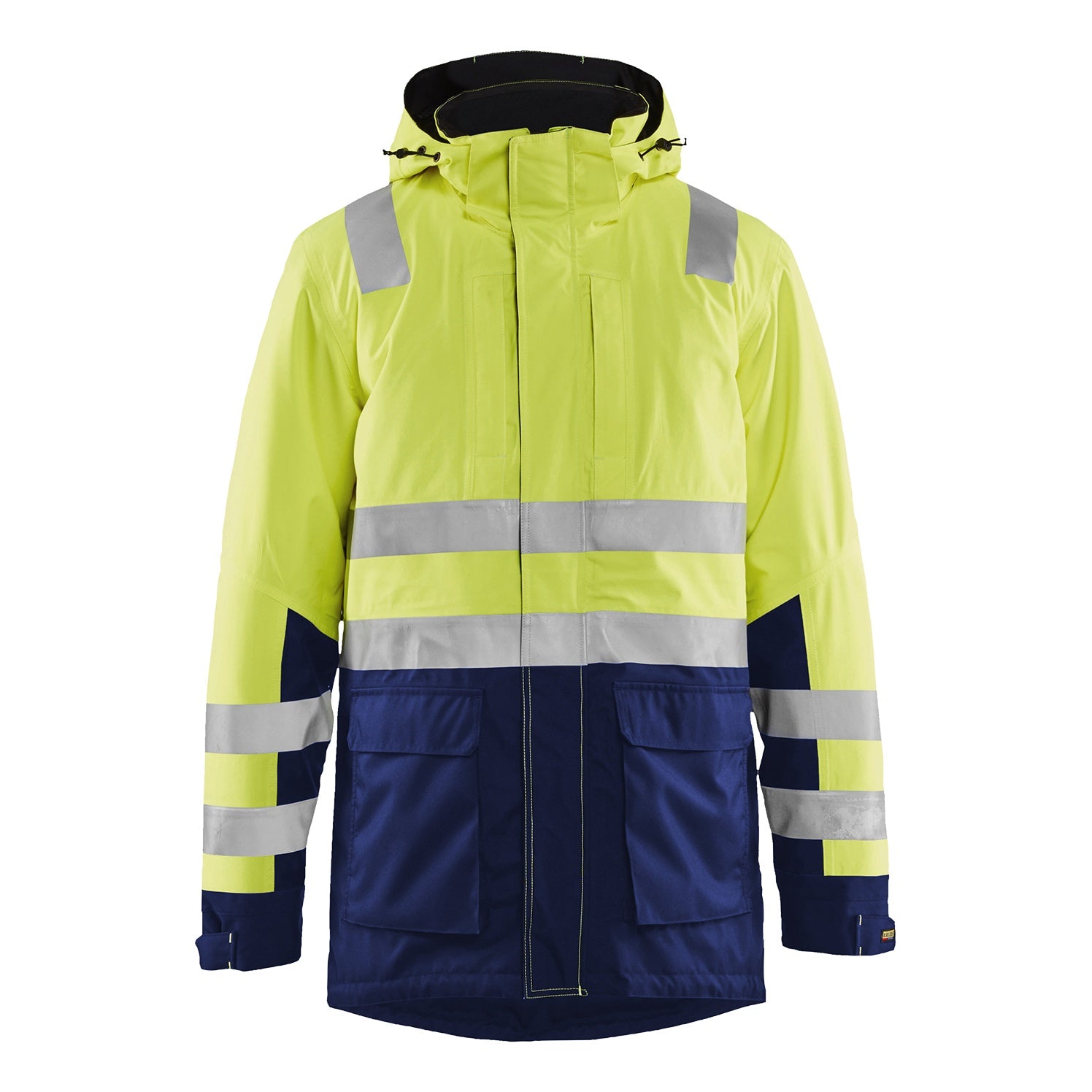 Blaklader BLAKLADER 44951987 Winter Parka Hi vis Hi Vis Reflective Parka Work Jacket MEN - Waterproof - 449519873389