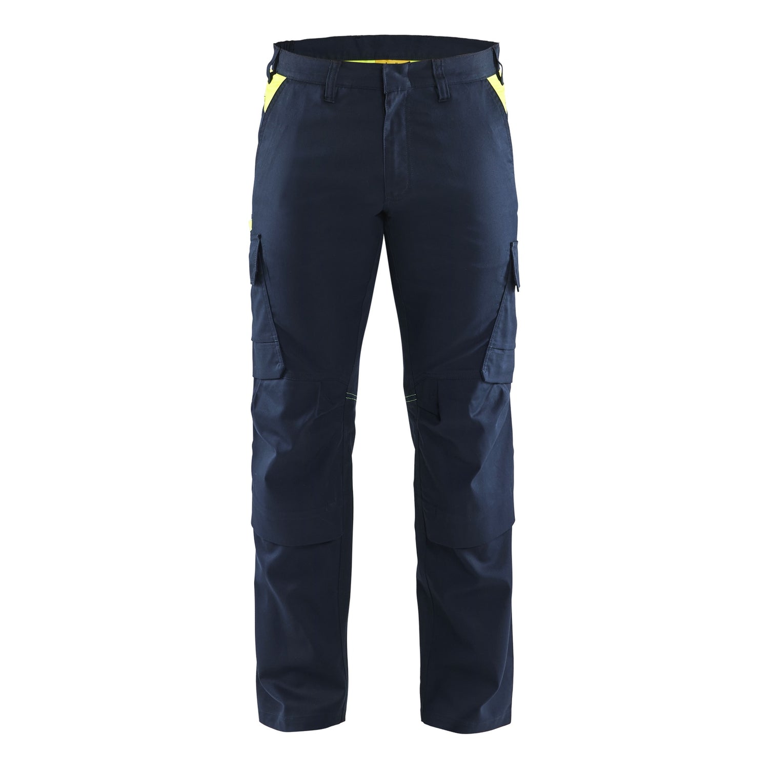 Blaklader BLAKLADER 14481832 | Industry trousers stretch with knee pad pockets Hi Vis Reflective Work Trousers Men - twill fabric - 144818328633