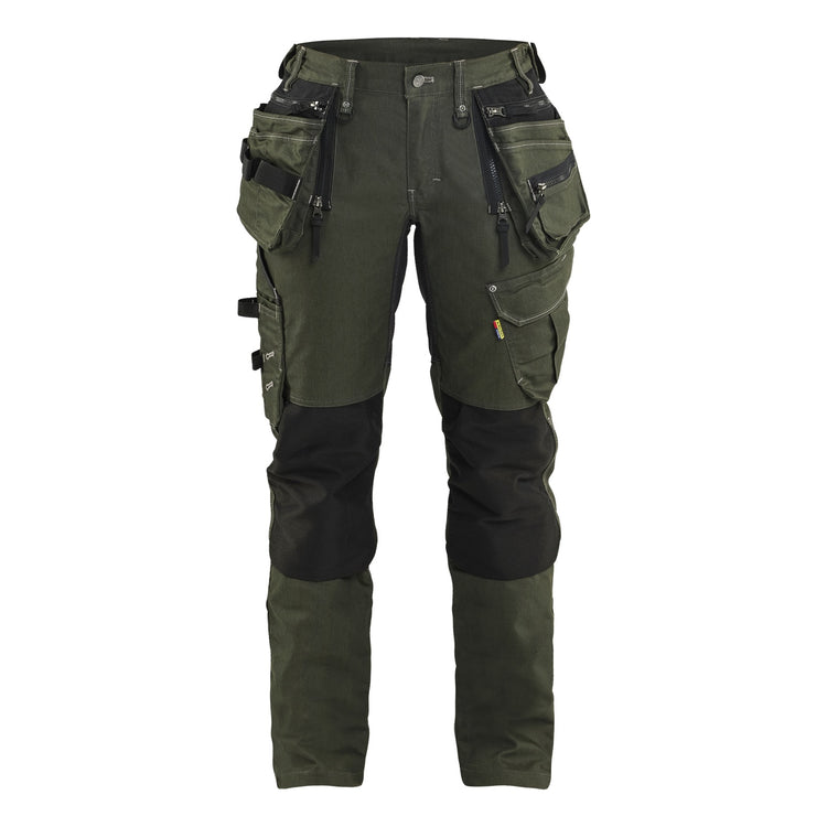 Blaklader BLAKLADER 79901141 Women's Craftsman Trousers X1900 Stretch Work Trousers Women - Cordura Denim - 799011414298