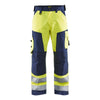 Blaklader BLAKLADER 15661811 | Hi Vis trousers Hi Vis Reflective Work Trousers Men - Class 2 Certified - 156618113389