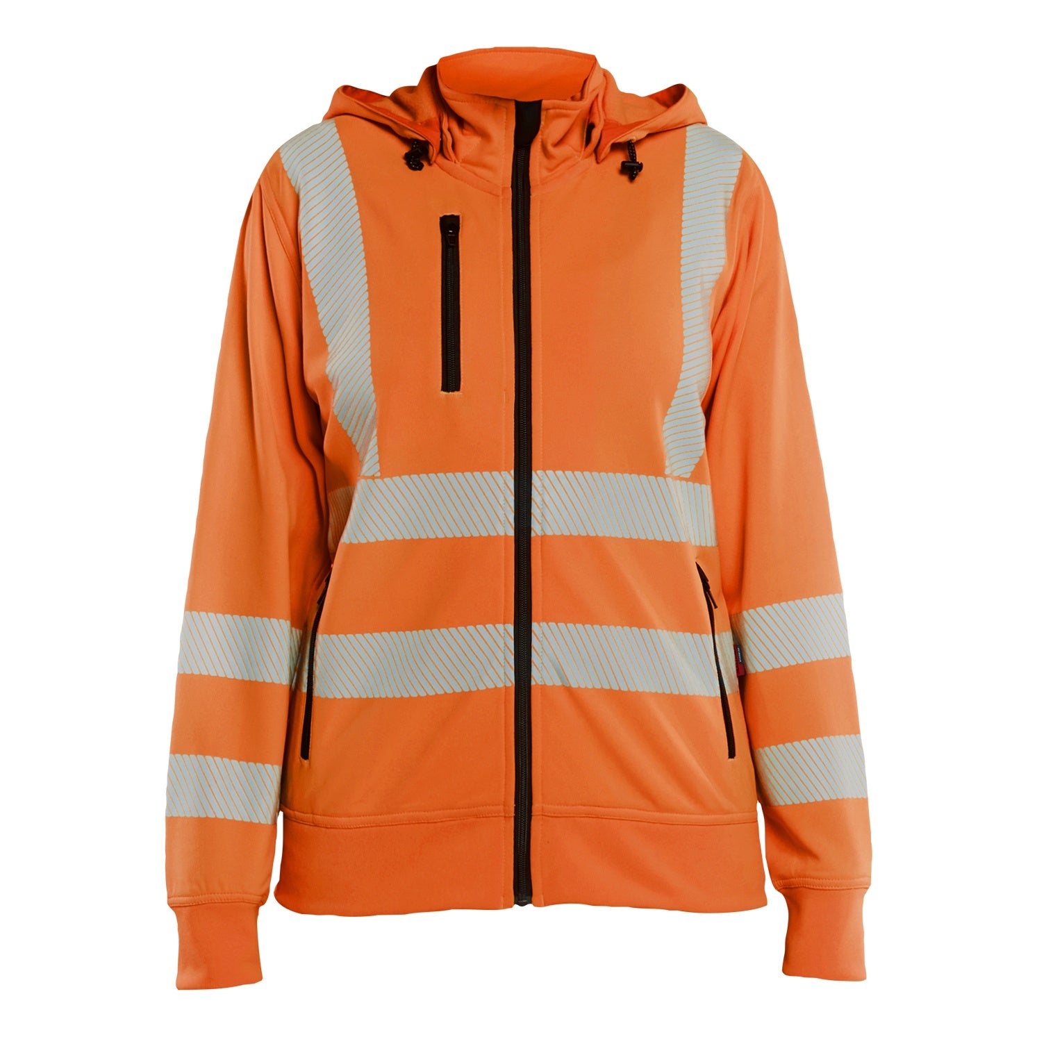 Blaklader BLAKLADER 35742538 Hi Vis Reflective Hoodie Work Sweatshirt WOMEN - Detachable Hood - 357425385300