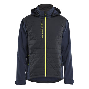 Blaklader BLAKLADER 47432513 Hybrid Jacket Hi Vis Reflective Softshell Work Jacket MEN - Waterproof - 474325138633