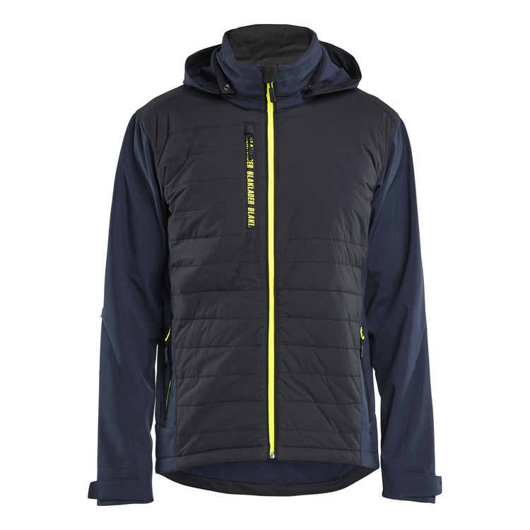 Blaklader BLAKLADER 47432513 Hybrid Jacket Hi Vis Reflective Softshell Work Jacket MEN - Waterproof - 474325138633