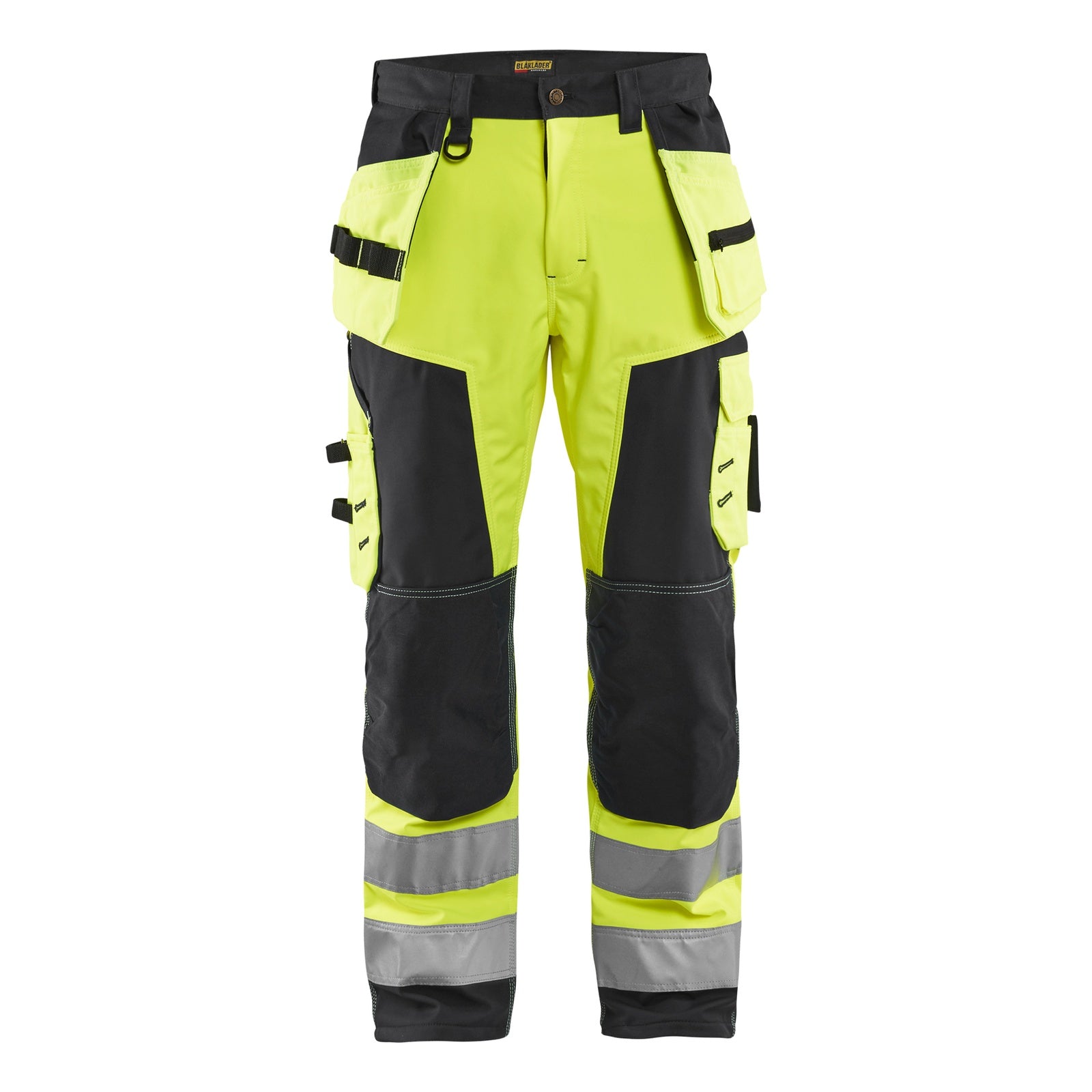 Blaklader BLAKLADER 15672517 Hi Vis Softshell craftsman trousers Hi Vis Reflective Work Trousers Men - Waterproof - 156725173399