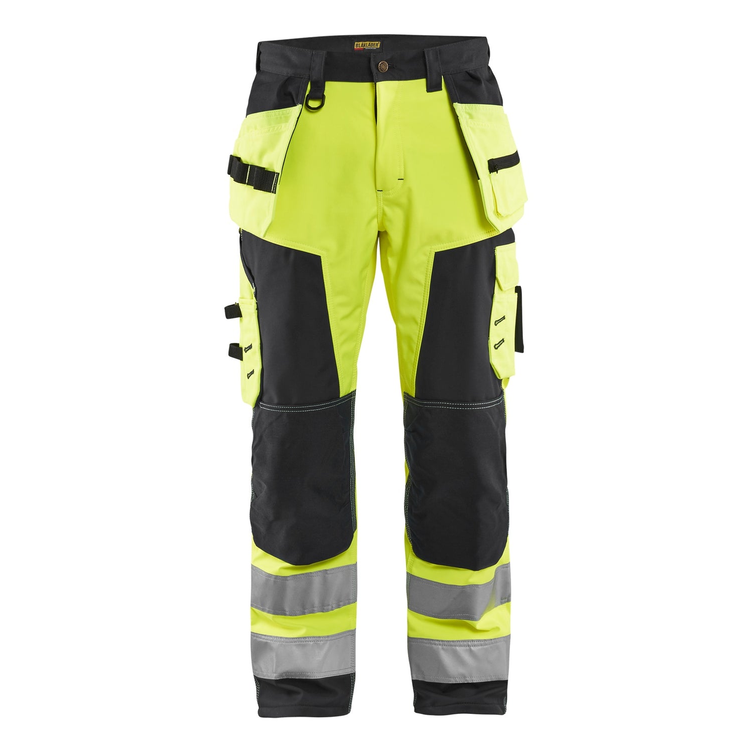 Blaklader BLAKLADER 15672517 Hi Vis Softshell craftsman trousers Hi Vis Reflective Work Trousers Men - Waterproof - 156725173399