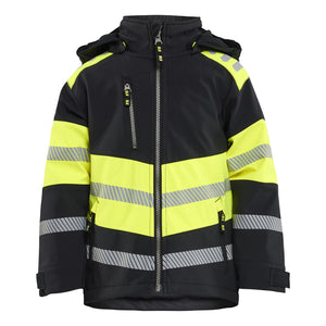Blaklader BLAKLADER 52112513 Children’s Softshell Jacket Hi Vis Reflective Softshell Work Jacket MEN - Waterproof - 521125139933