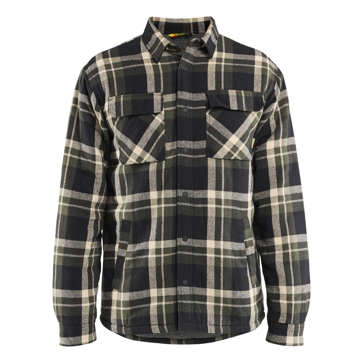 Blaklader BLAKLADER 47041168 Pile Lined Flannel Shirt Work Jacket MEN - 100% Cotton - 470411684298