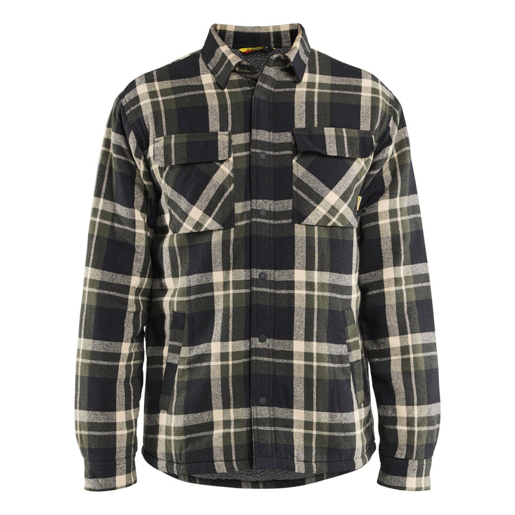 Blaklader BLAKLADER 47041168 Pile Lined Flannel Shirt Work Jacket MEN - 100% Cotton - 470411684298