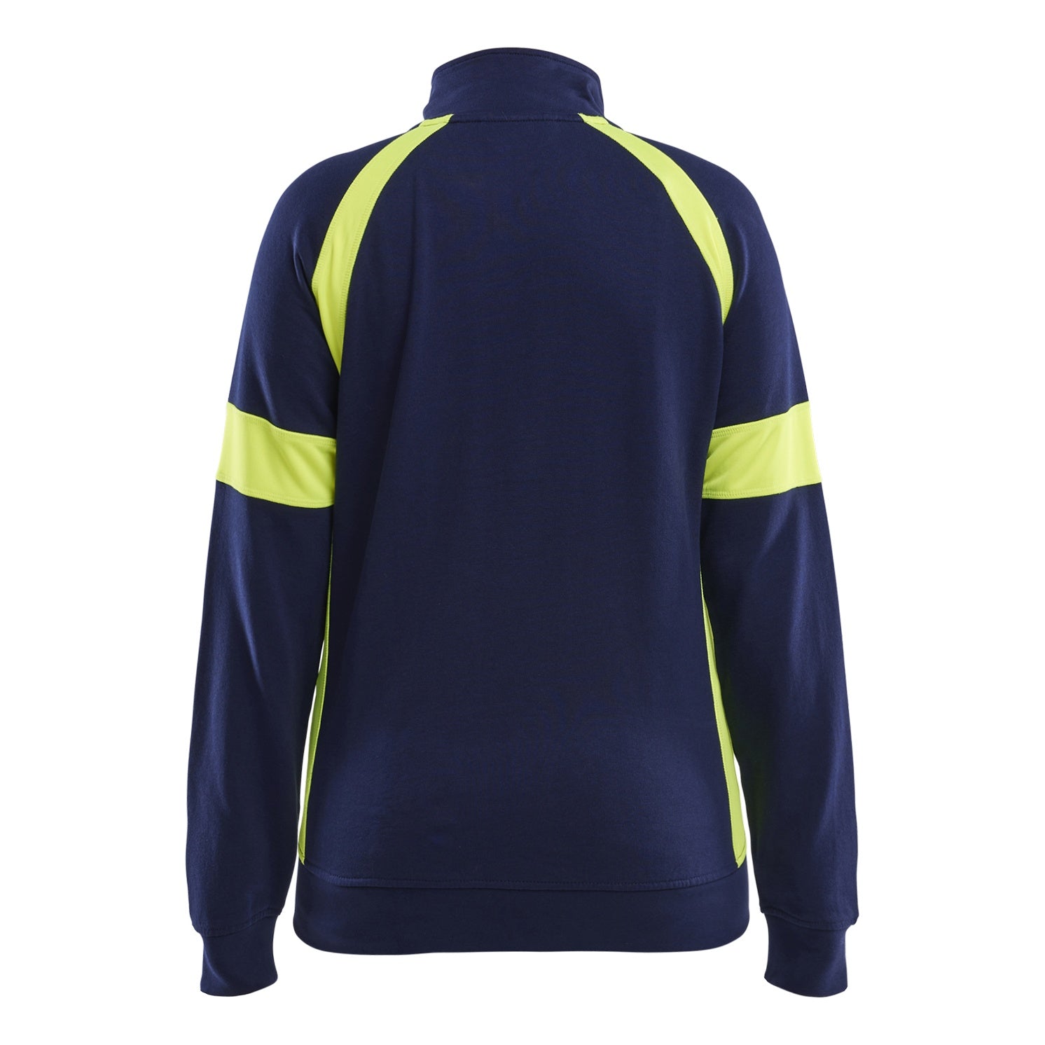 Blaklader BLAKLADER 35681158 Hi Vis Reflective Full-zip Work Sweatshirt WOMEN - 100% Cotton - 356811588933_2