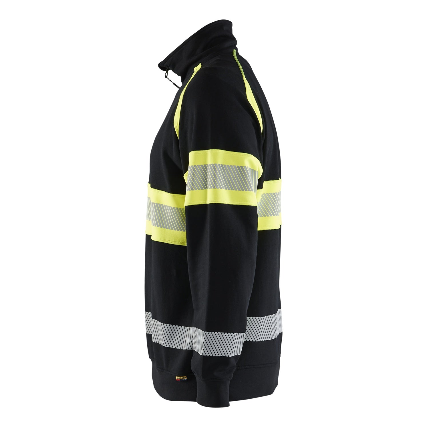 Blaklader BLAKLADER 35531158 Hi Vis Sweater Hi Vis Reflective Half-zip Work Sweatshirt MEN - 100% Cotton - 355311589933_CL