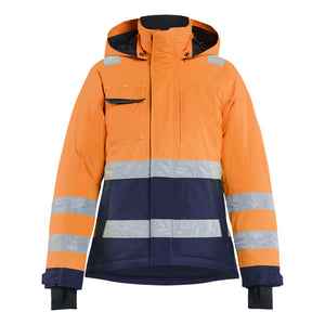 Blaklader BLAKLADER 48721987 Women's Hi Vis Winter Jacket Hi Vis Reflective Work Jacket WOMEN - Waterproof - 487219875389