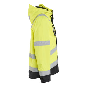 Blaklader BLAKLADER 48371977 Hi Vis Waterproof Jacket Work Jacket MEN - Windproof - 483719773399_CR