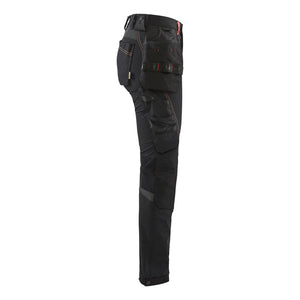 Blaklader BLAKLADER 71921645 | Women's 4 way stretch craftsman trousers Work Trousers Women - double weave - 719216459956_CR