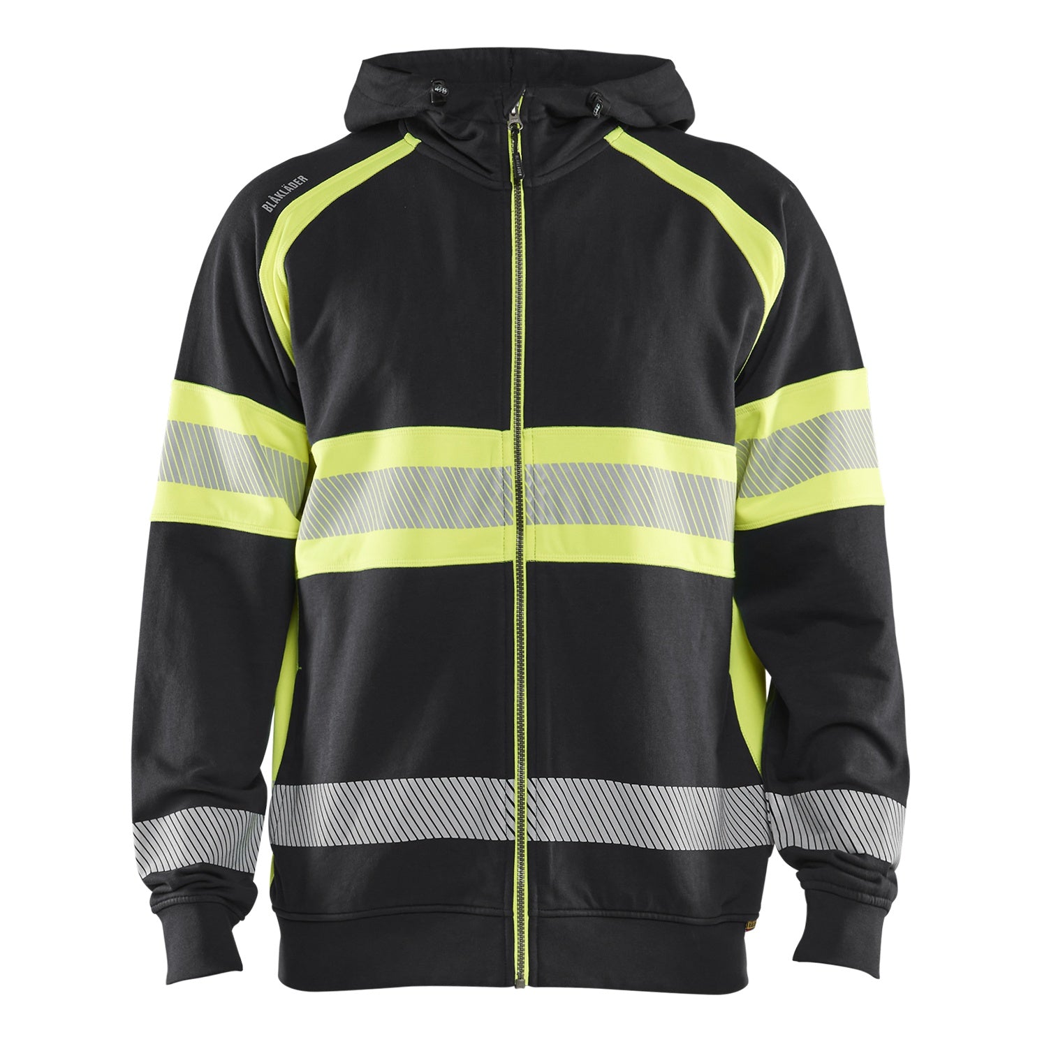 Blaklader BLAKLADER 35521158 Hi Vis Hoodie Hi Vis Reflective Hoodie Work Sweatshirt MEN - 100% Cotton - 355211589933