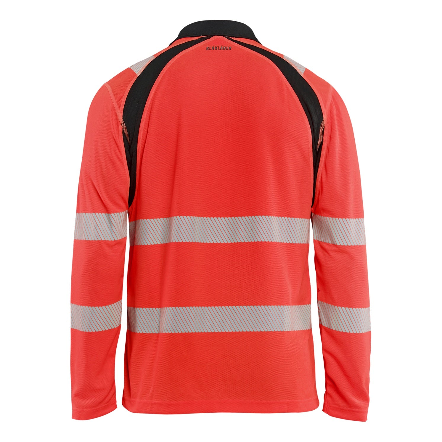 Blaklader BLAKLADER 35981013 UV Protected Long Sleeved Polo Shirt Hi Vis Hi Vis Reflective Long Sleeve Work Polo MEN - 100% Polyester - 359810135599_2
