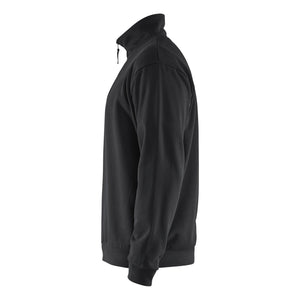 Blaklader BLAKLADER 35871169 Sweatshirt Half Zip Half-zip Work Sweatshirt MEN - Brushed Fleece - 358711699900_CL