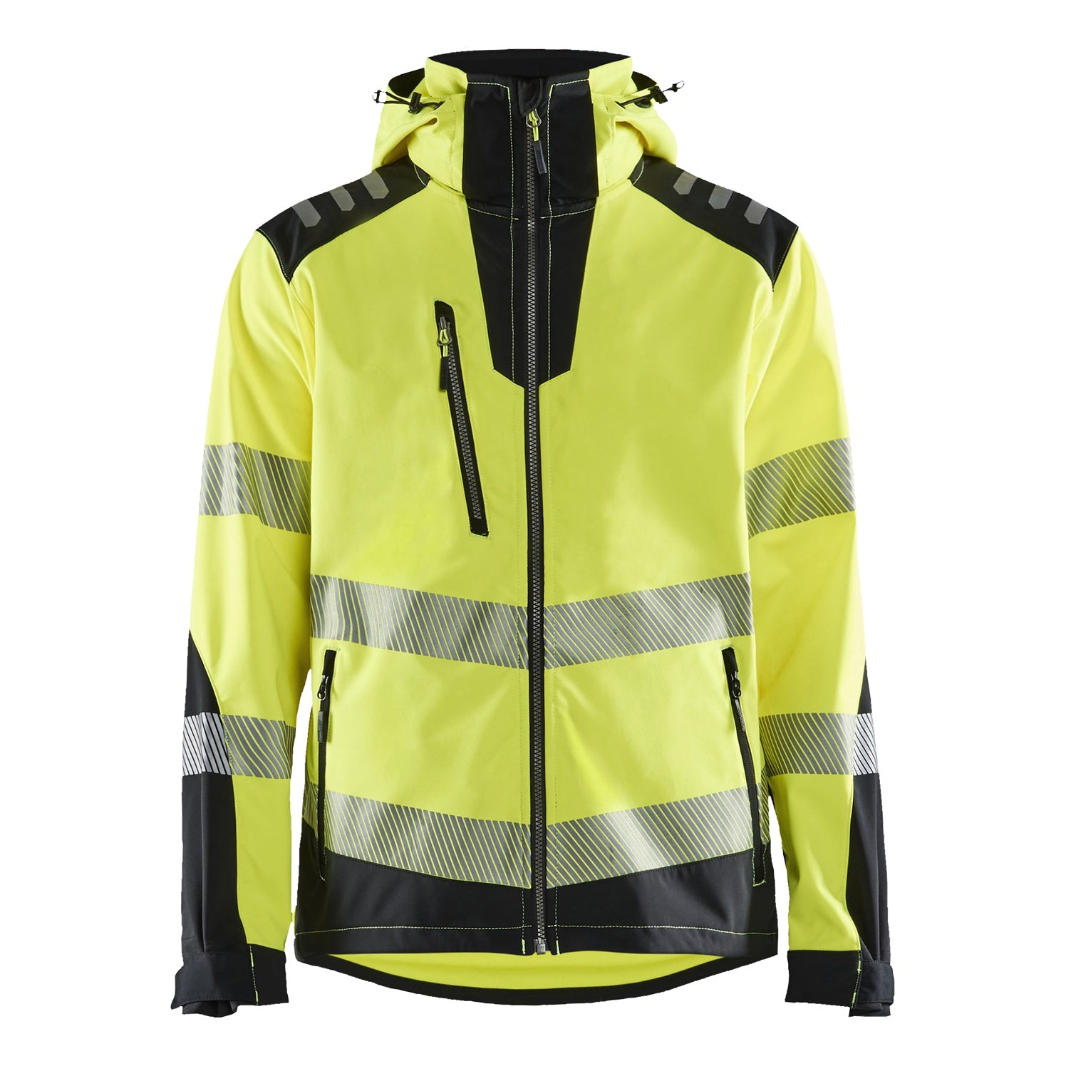 Blaklader BLAKLADER 44912513 Hi Vis Softshell jacket Hi Vis Reflective Softshell Work Jacket MEN - Waterproof - 449125133399