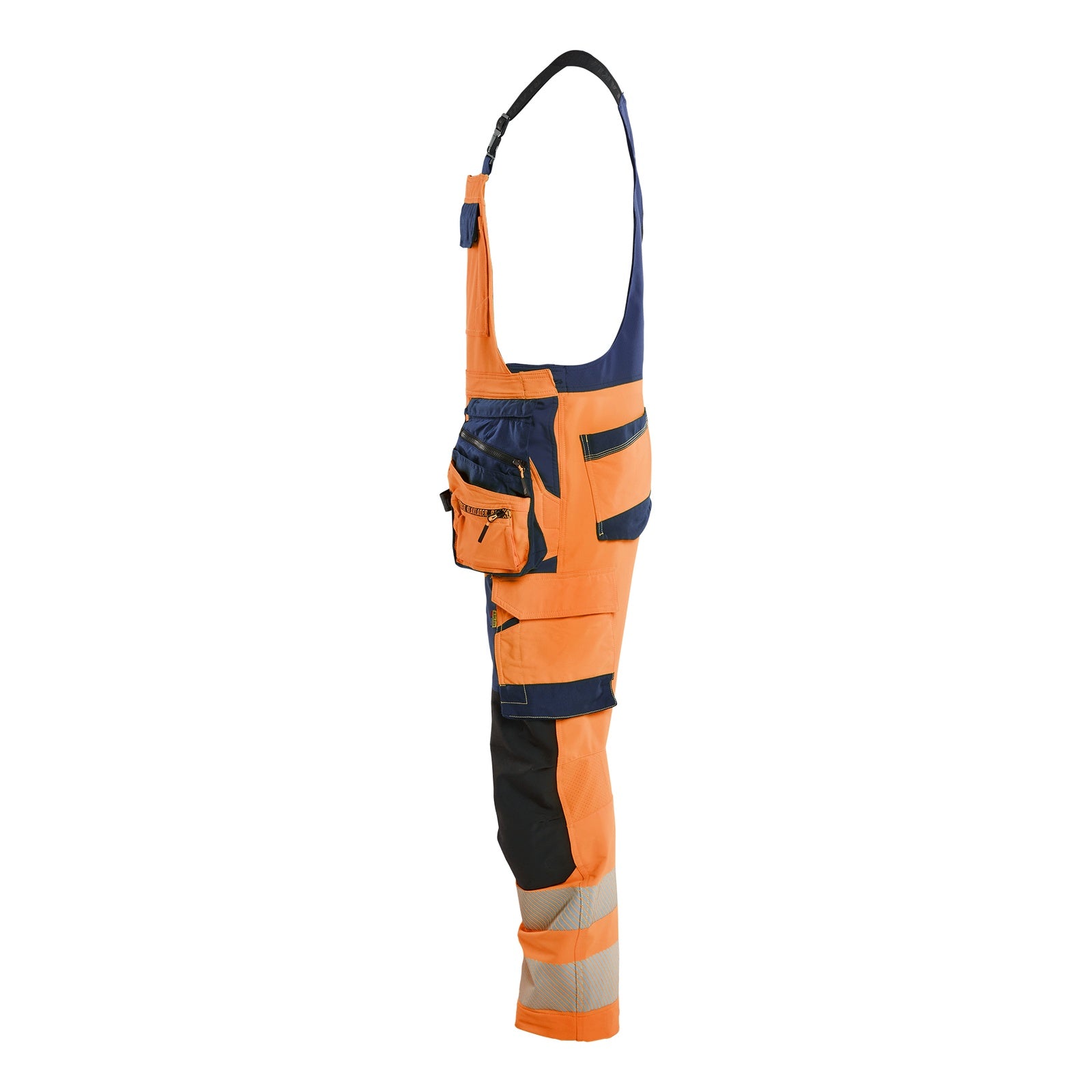 Blaklader BLAKLADER 26261648 Hi Vis bib overalls 4 way stretch Hi Vis Reflective Work Bib Trousers Men - double weave - 262616485389_CL