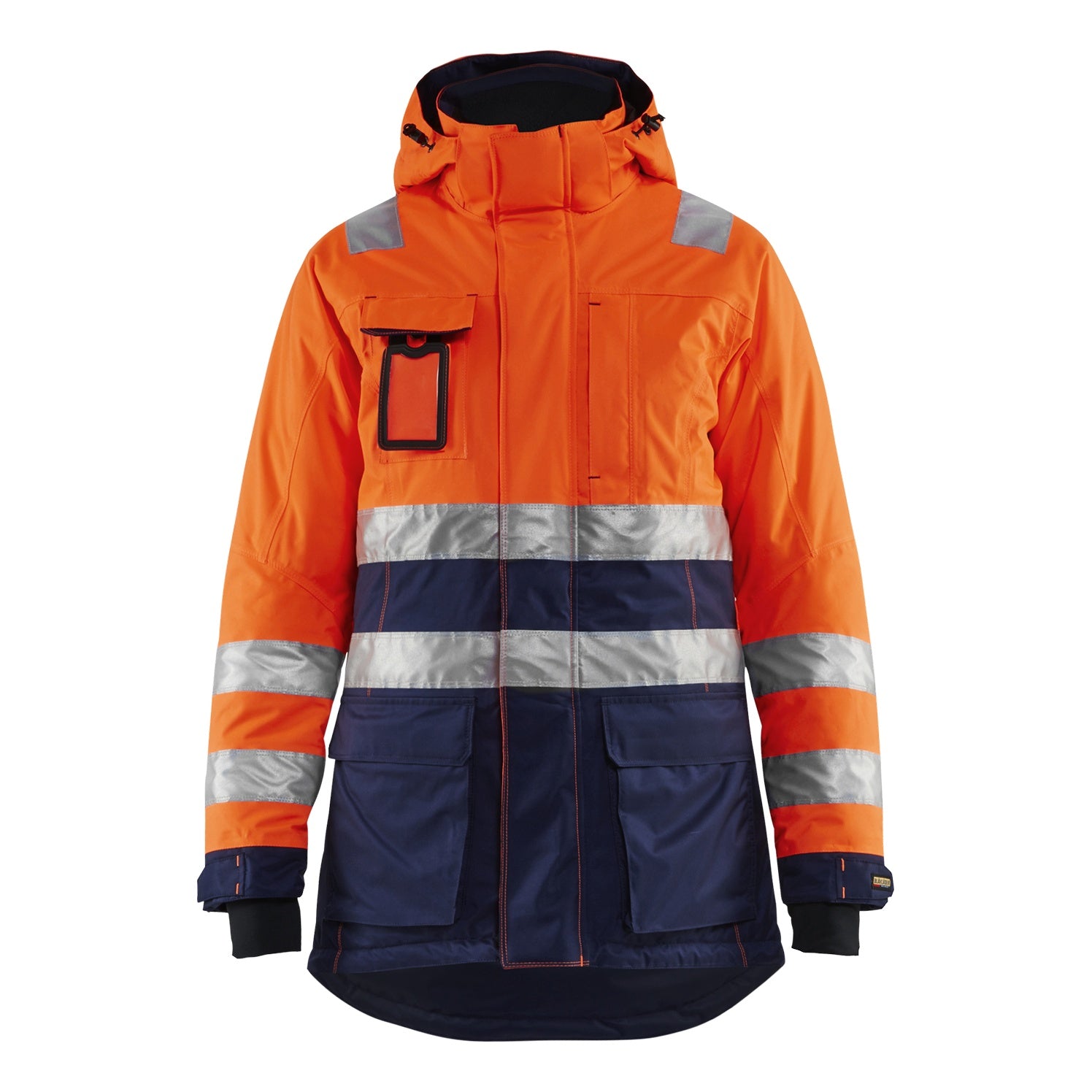 Blaklader BLAKLADER 44721987 Women's Hi vis Winter Parka Hi Vis Reflective Parka Work Jacket WOMEN - Waterproof - 447219875389