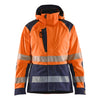 Blaklader BLAKLADER 44361987 Women’s Hi Vis Shell Jacket Hi Vis Reflective Shell Work Jacket WOMEN - Waterproof - 443619875389