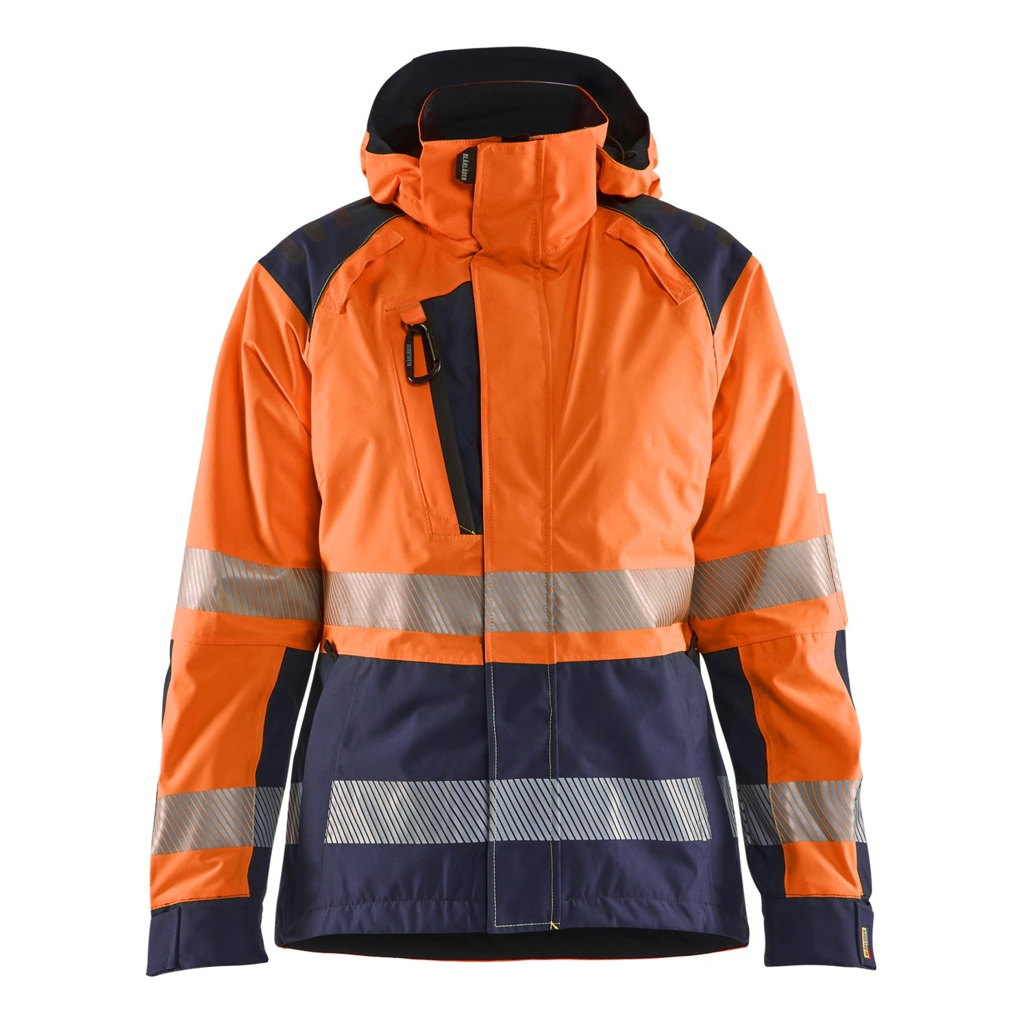 Blaklader BLAKLADER 44361987 Women’s Hi Vis Shell Jacket Hi Vis Reflective Shell Work Jacket WOMEN - Waterproof - 443619875389