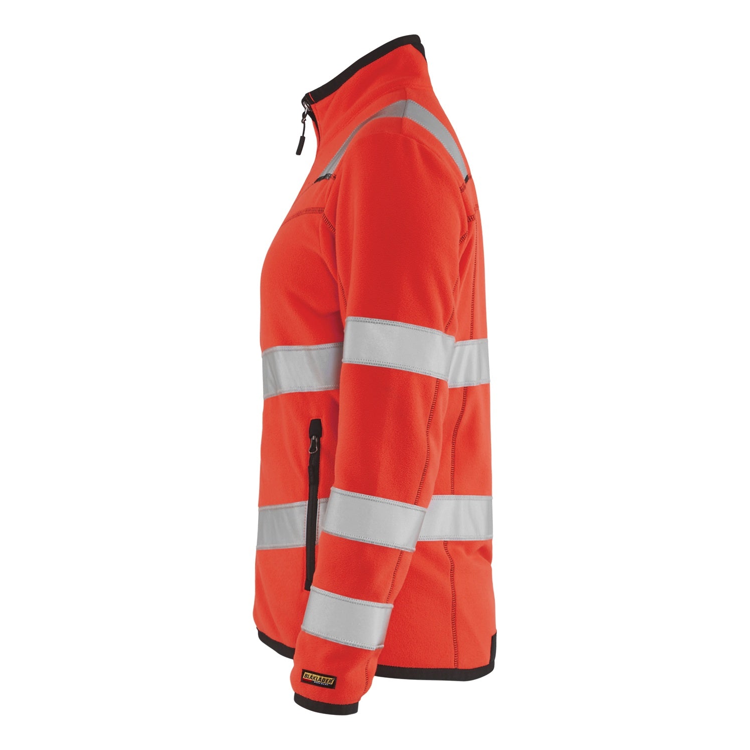 Blaklader BLAKLADER 49661010 Women's Hi Vis microfleece jacket Hi Vis Reflective Work Jacket WOMEN - Antipilling Fleece - 496610105500_CL