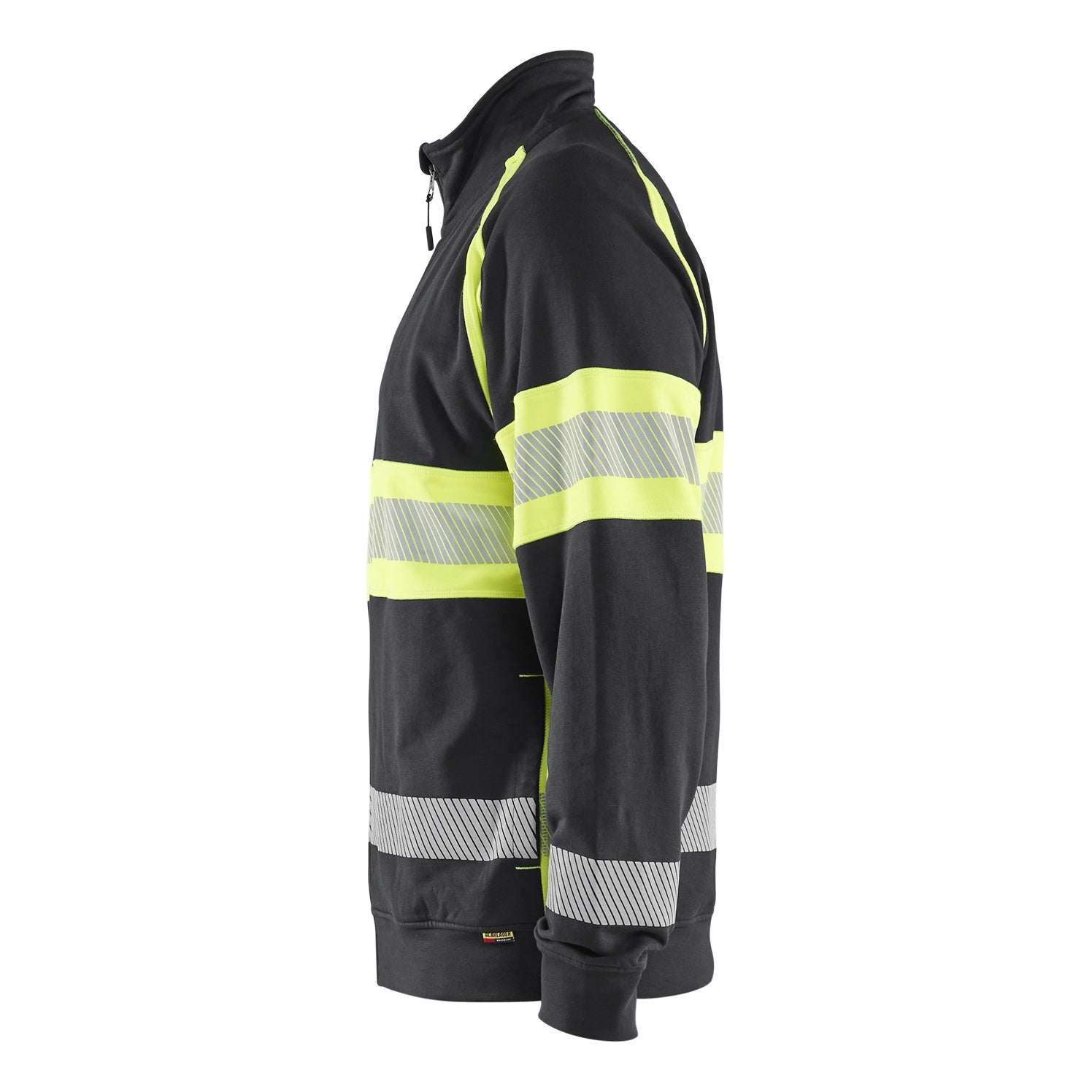 Blaklader BLAKLADER 35511158 Hi Vis Sweater Hi Vis Reflective Full-zip Work Sweatshirt MEN - 100% Cotton - 355111589933_CL
