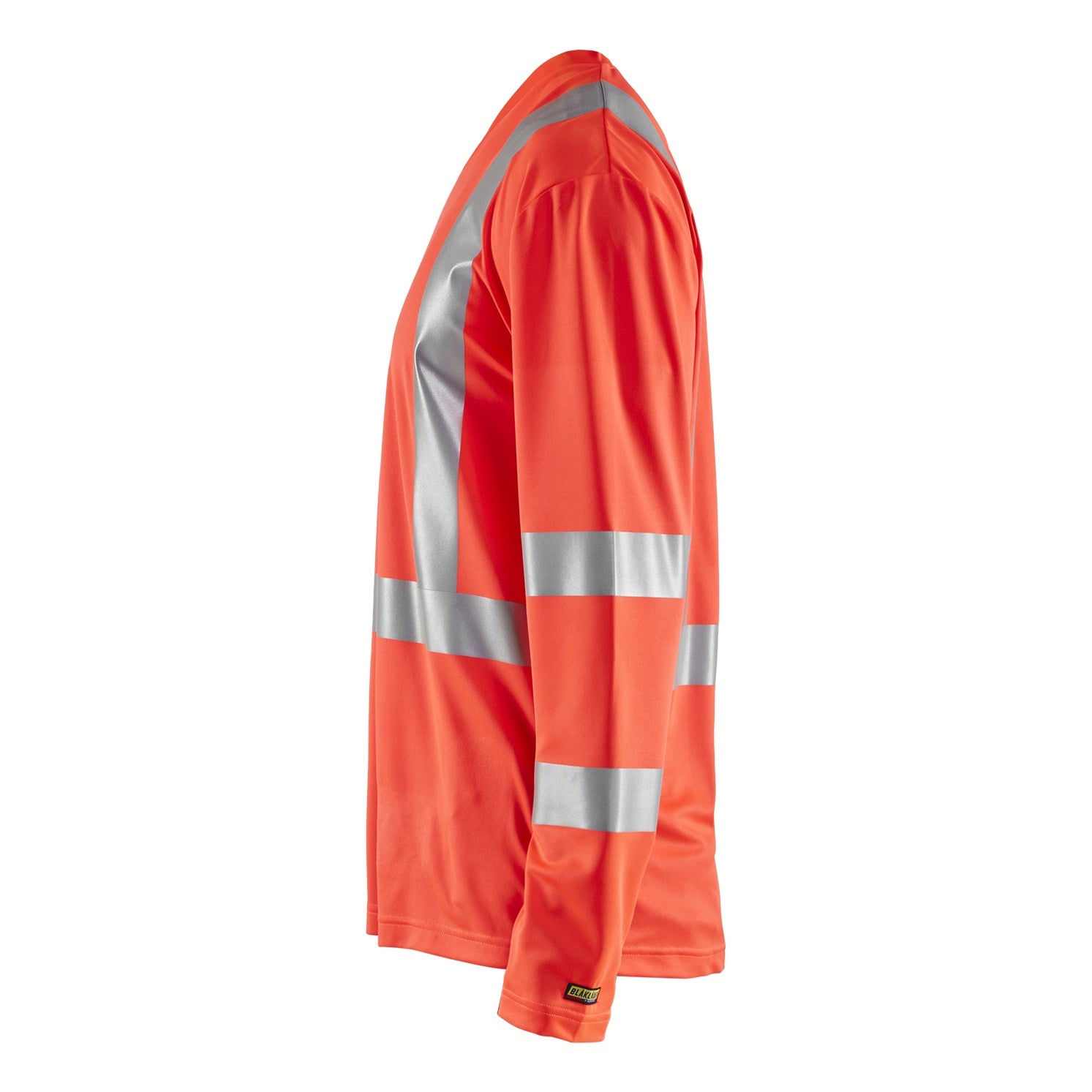 Blaklader BLAKLADER 33831011 Hi Vis UV long sleeved T shirt Hi Vis Reflective Long Sleeve Work T-Shirt MEN - 100% Polyester - 338310115500_CL