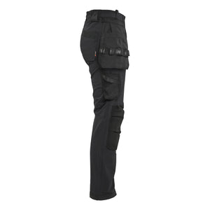Blaklader BLAKLADER 71211645 | Women's Craftsman trousers 4 way stretch Work Trousers Women - double weave - 712116459900_CR