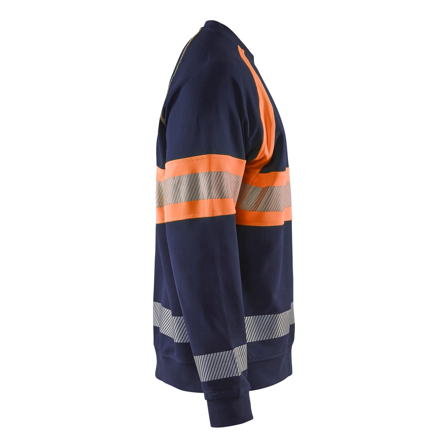 Blaklader BLAKLADER 33591158 Hi Vis Sweater Hi Vis Reflective Work Sweatshirt MEN - 100% Cotton - 335911588953_CR