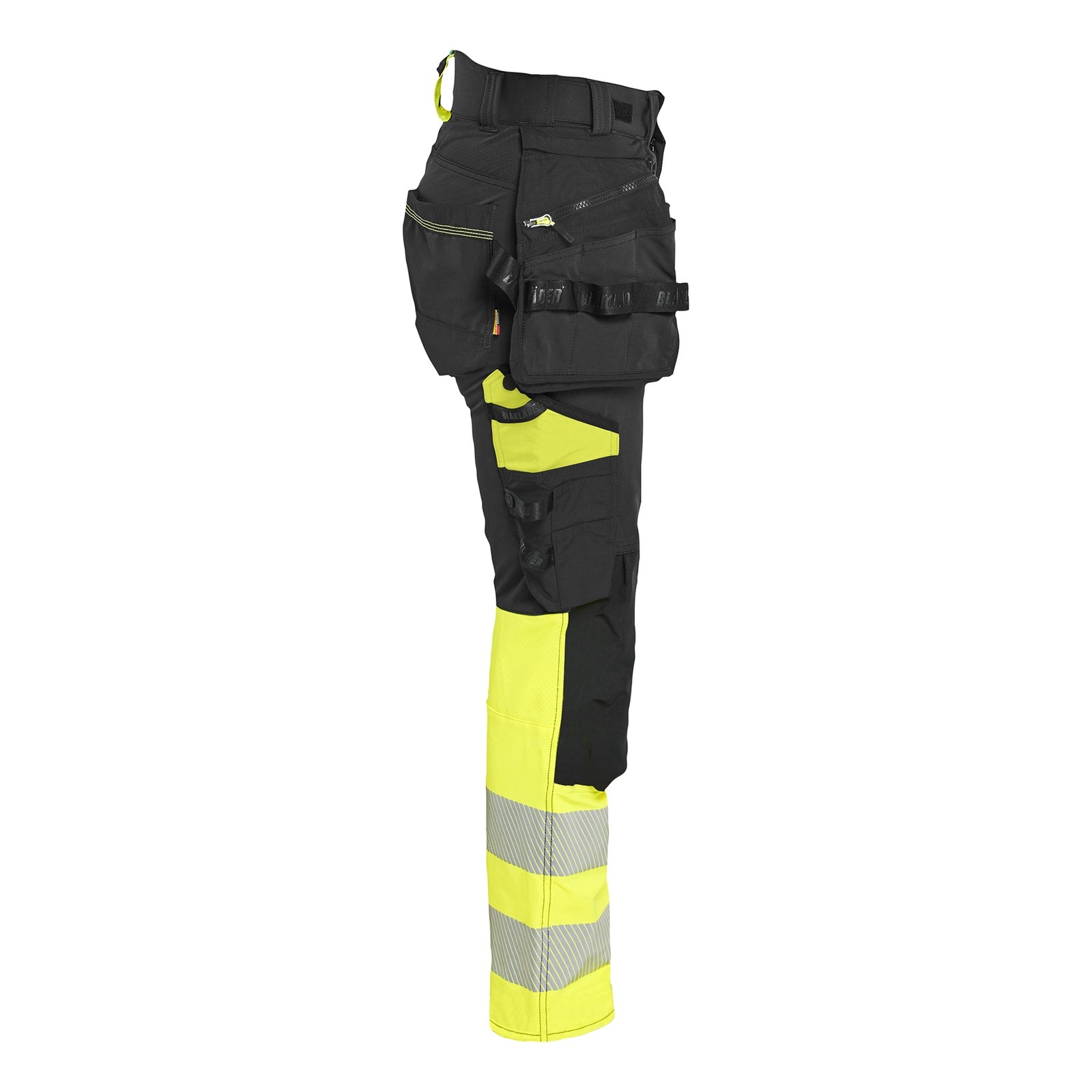 Blaklader BLAKLADER 70251648 Women's Hi Vis trousers 4 way stretch Hi Vis Reflective Work Trousers Women - double weave - 702516489933_CR