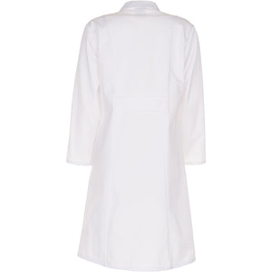 Planam Ladies Coat long sleeve pure white - Model view 2