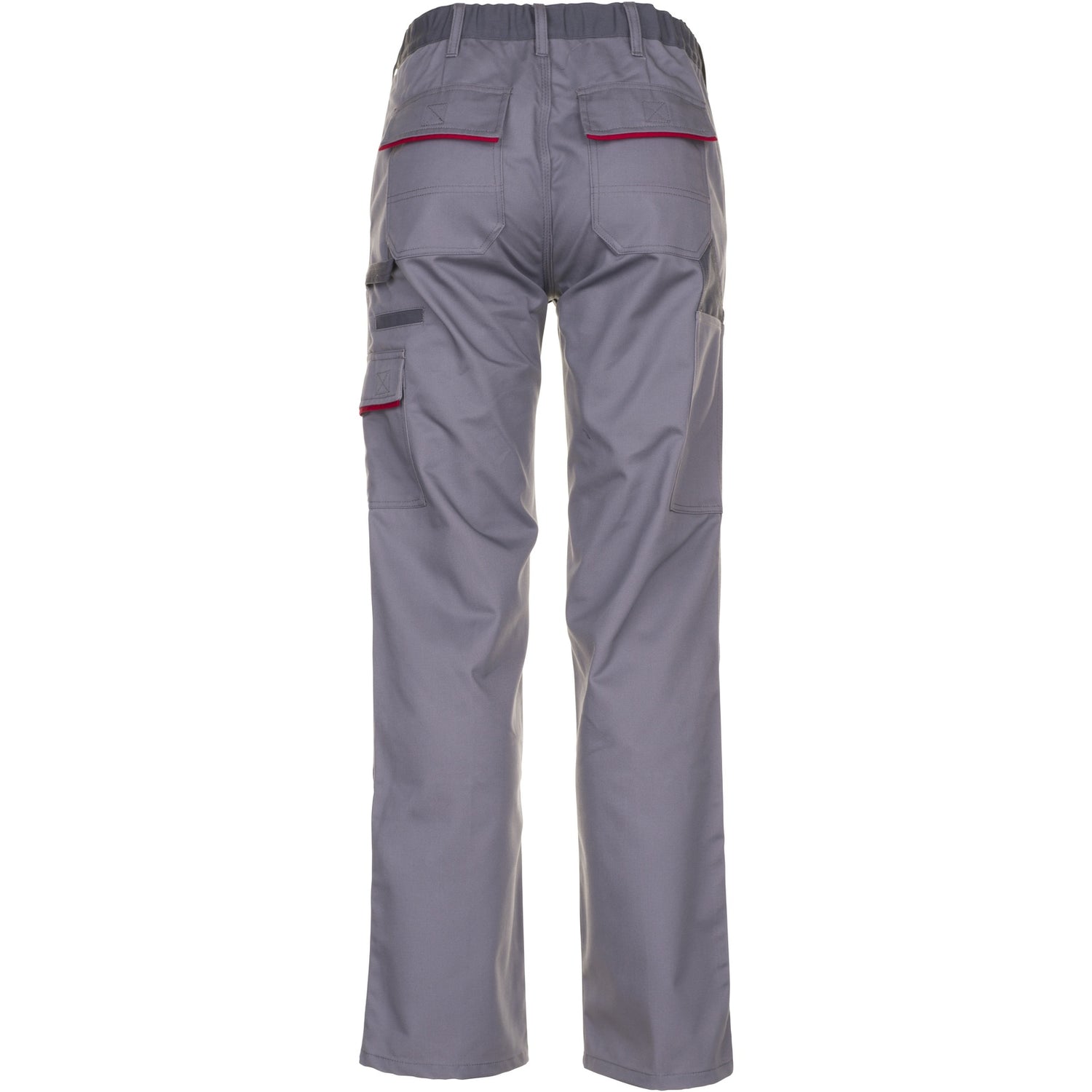 Planam Highline Trousers zinc/slate/red - Model view 2