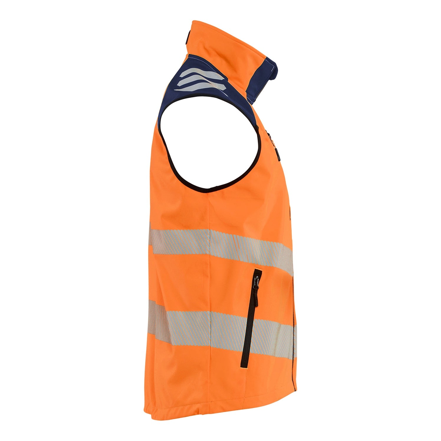 Blaklader BLAKLADER 30912513 SOFTSHELL VEST HI VIS Hi Vis Reflective Work Softshell Vest MEN - Waterproof - 309125135389_CR2