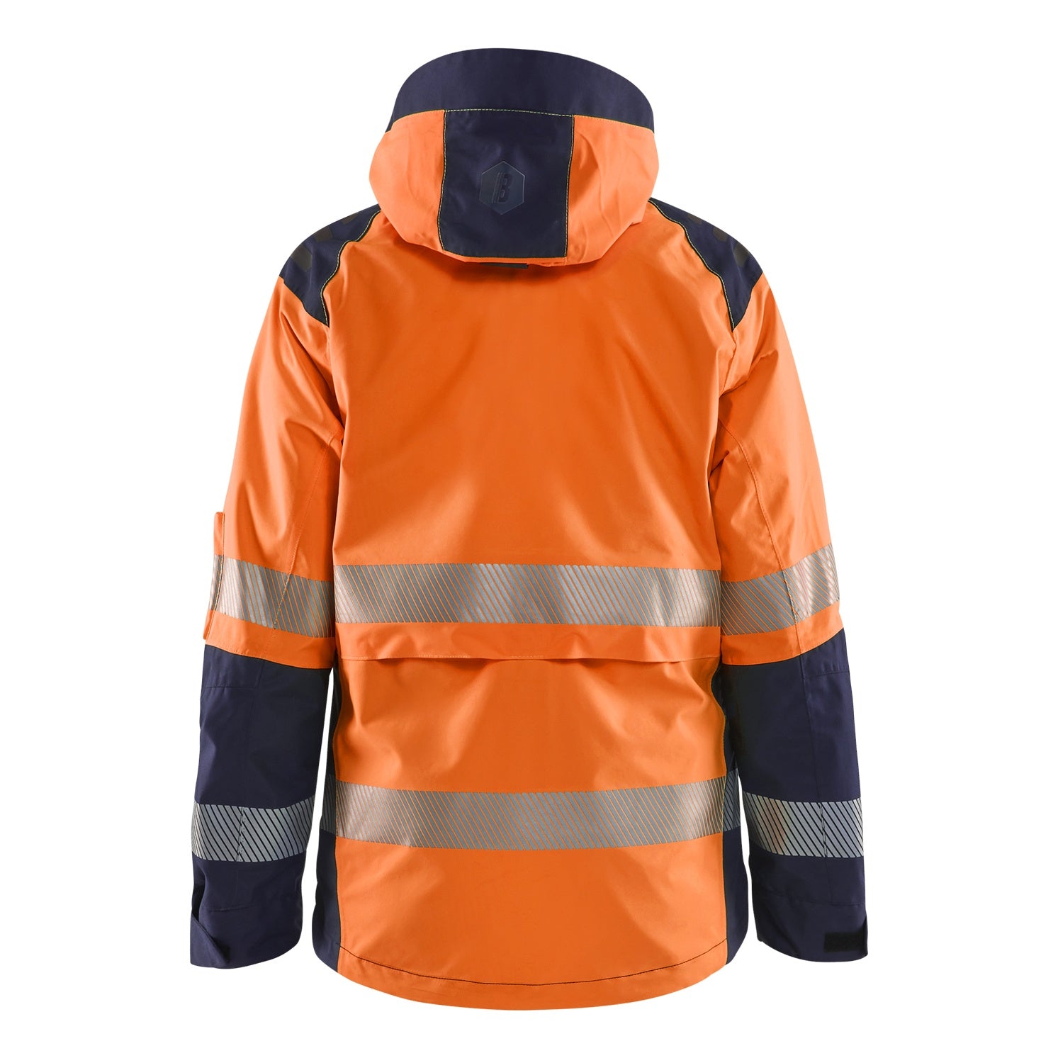 Blaklader BLAKLADER 44361987 Women’s Hi Vis Shell Jacket Hi Vis Reflective Shell Work Jacket WOMEN - Waterproof - 443619875389_2
